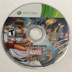Ultimate Marvel vs Capcom 3 (Microsoft Xbox 360, 2011) Tested Ships Same Day